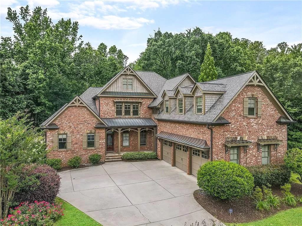 Brick home in North Georgia